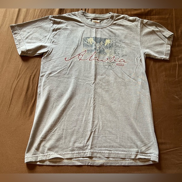 Alaska Established in 1959 - Moose Shirt - Picture 1 of 6